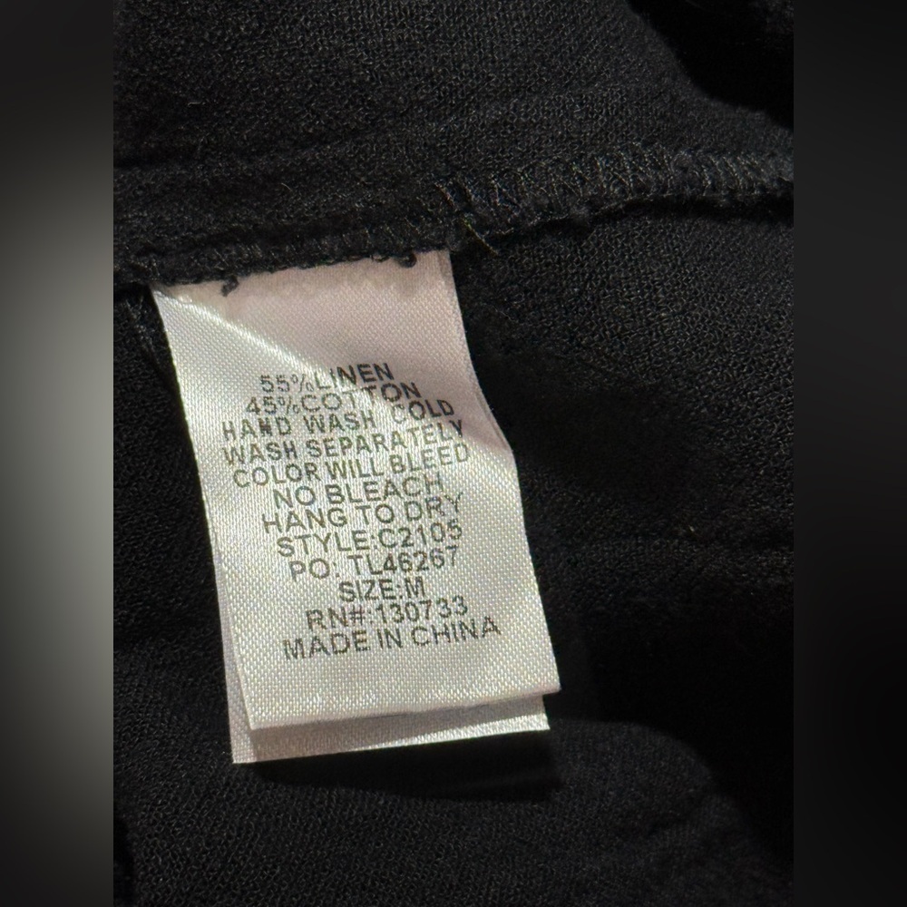 Umgee Black Button-Up Jacket - Picture 6 of 6